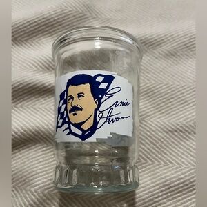 Vintage Ernie Irvan Bama Jelly Glass Jar/cup